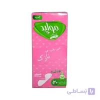 پد روزانه مولپد مدل Deo Flower عطر گل بسته ۲۰ عددی