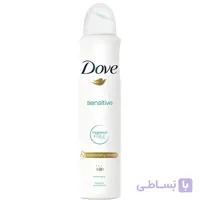 اسپری دیودورانت زنانه داو sensitive حجم 150 میل