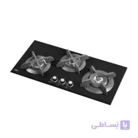 اجاق گاز ۳ شعله شیشه‌ای کن مدل CG8301 ا Can Gas Hob model CG8301