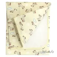 زیرانداز تعویض نوزاد طرح گورخر زرد رنگ سایز متوسط Best Baby