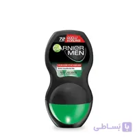 رول ضد تعریق مردانه مدل گوکلو کروما گارنیر حجم 50 میل ا Guclu Koruma Roll On Deodorant For men Garnier