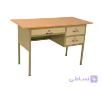 میز معلم سه کشو 120*60