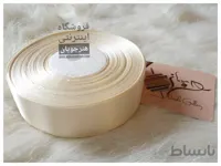 روبان ساتن 2.5 سانت شیری رول کامل