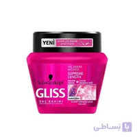 ماسک مو ترمیم کننده عمیق موی بلند گلیس 300 میلی لیتر