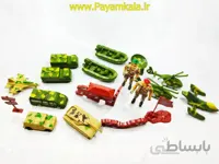 ست اسباب بازی جنگی (13 تیکه جعبه دار)