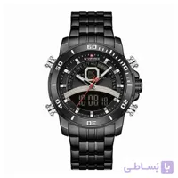ساعت مچی نیوی فورس مردانه مشکی مدل Naviforce 9181