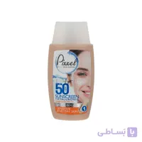 ضد آفتاب بژ طبیعی پوست خشک +SPF50 پیکسل 50 میلی لیتر ا SUNSCREEN CREAM NATURAL BEIGE SPF50+ PIXXEL