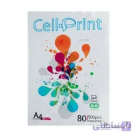 کاغذ A4 سل پرینت بسته 500 عددی
