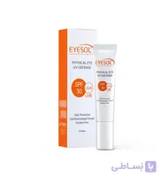 کرم ضد آفتاب دور چشم Spf30حجم 15میل آیسول ا Eyesol Physical Spf30 Eye Uv Defense Cream 40ml کد 348863