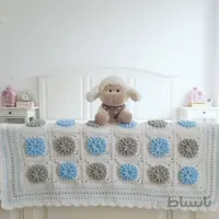 پتوقلاب بافی نوزادی 01