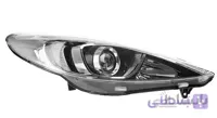 چراغ جلو 207 راست مدرن