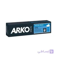 خمیر اصلاح خنک 100 میلی‌لیتری آرکو ا Arko Shaving Cream Cool Men 100g