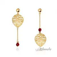 گوشواره طلا زنانه دست ساز طرح فیوژن چیپسی کد XE269