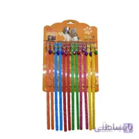 قلاده گردنی زنگوله دار طرح استخوان ماهی (کوچک)
