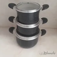 قابلمه کوشا 3 سایز طرح چدن