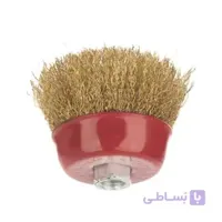 فرچه سیمی کاسه ای افشان قطر75میلیمتری