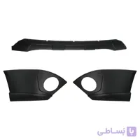 دیفیوزر و اسپویلر مه شکن جلو خودرو مدل S107 مناسب برای تیبا
