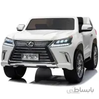 ماشین شارژی لکسوس LX570 White