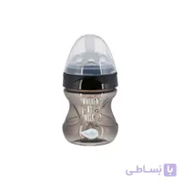 شیشه شیر ضد نفخ 150 میل رنگ صورتی نوویتا Nuvita