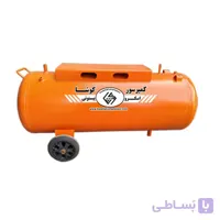 مخزن پمپ باد 200 لیتری افقی