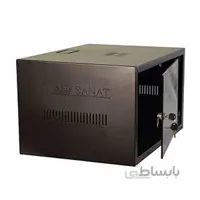 رک دیواری 6 یونیت عمق 40 کبیر صنعت با فن و پاور ماژول