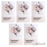 برچسب شفاف جمع و جور طرح Pantone