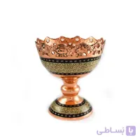 آجیل خوری مس و خاتم 13 سانت