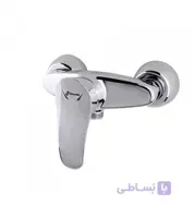 شیر توالت مدل لرد سفید کروم شودر ا توالت لرد سفید کروم