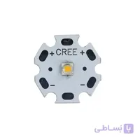 لامپ نور زرد کِری 20 میلی متر CREE XP-E2 3W