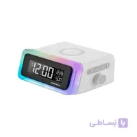 اسپیکر و شارژر وایرلس مومکس | MOMAX Digital Clock With Wireless Charger