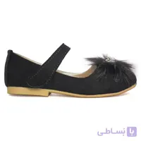 کفش دخترانه مخمل مدل AMS مشکی