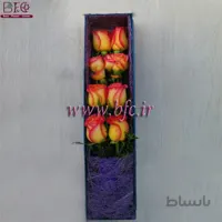 باکس گل جعبه کادویی با گل رز کد 1079824