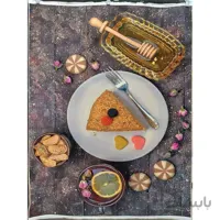 فرش آشپزخانه طرح کیک و عسل