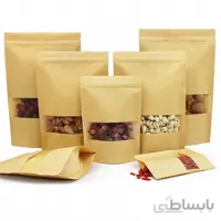 بسته یک کیلوگرمی پاکت دو طرف کرافت پنجره دار سایز 30*20 ا Pack a kg envelopes two sides of the craft window, the size of 24*18