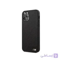 قاب کربنی آیفون 12 پرو مکس بی ام و ام CG Mobile iphone 12 Pro Max BMW Carbon Fiber Case