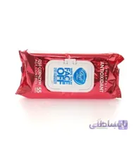 دستمال مرطوب پاک کننده آرایش آنتی اکسیدانت درب دار (55 برگی) دافی ا Dafi-Antioxidant cleansing wipe with 55-leaf lid