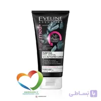 ژل شوینده زغال اولاین Eveline Gel Activated Carbon حجم 150 میلی لیتر