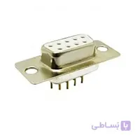 دی کانکتور روبردی صاف صنعتی مادگی 9 پین