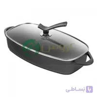 تابه ماهی پیرکس بزرگ مدل ویکتوریا عروس کد 32939
