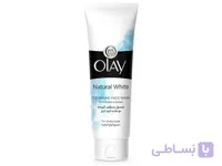 ژل شستشوی صورت اولای نچرال وایت Olay Natural White Face Wash 100ml