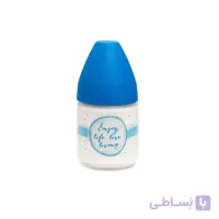 شیشه شیر پیرکس 120 میل آبی طرح Enjoy life سواوینکس Suavinex