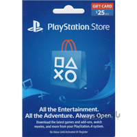 گیفت کارت 25 دلاری پلی استیشن Play Station