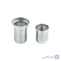 صافی استیل قوری ست ۲ تایی