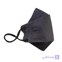 ماسک سه بعدی بوفالو 5لایه مشکی بسته 5 عددی