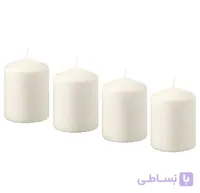 بررسی مشخصات و قیمت خرید شمع چهارتایی ایکیا ikea hemsjo کد 70124262