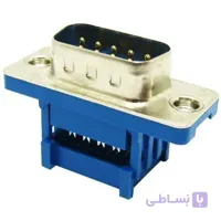 دی کانکتور 9 پین نری فلت خور DB9 RS232