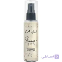 اسپری فیکساتور شیمر L.A. girl مدل gold
