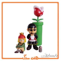 اکشن فیگور ماریو سوپر حرفه ای در نقش لیون همراه گل super professional Mario action figure