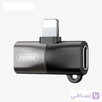 جک تبدیل لایتننیگ به صدا و شارژ ریمکس Remax Audio lightning jack Splitter RL-LA09i