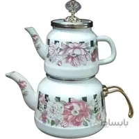 ست کتری و قوری لعابی Miss Betty مدل Flower